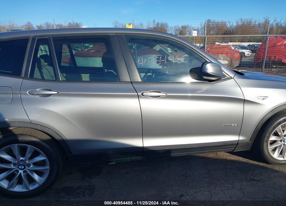 2014 BMW X3 XDRIVE28I VIN: 5UXWX9C58E0D18359