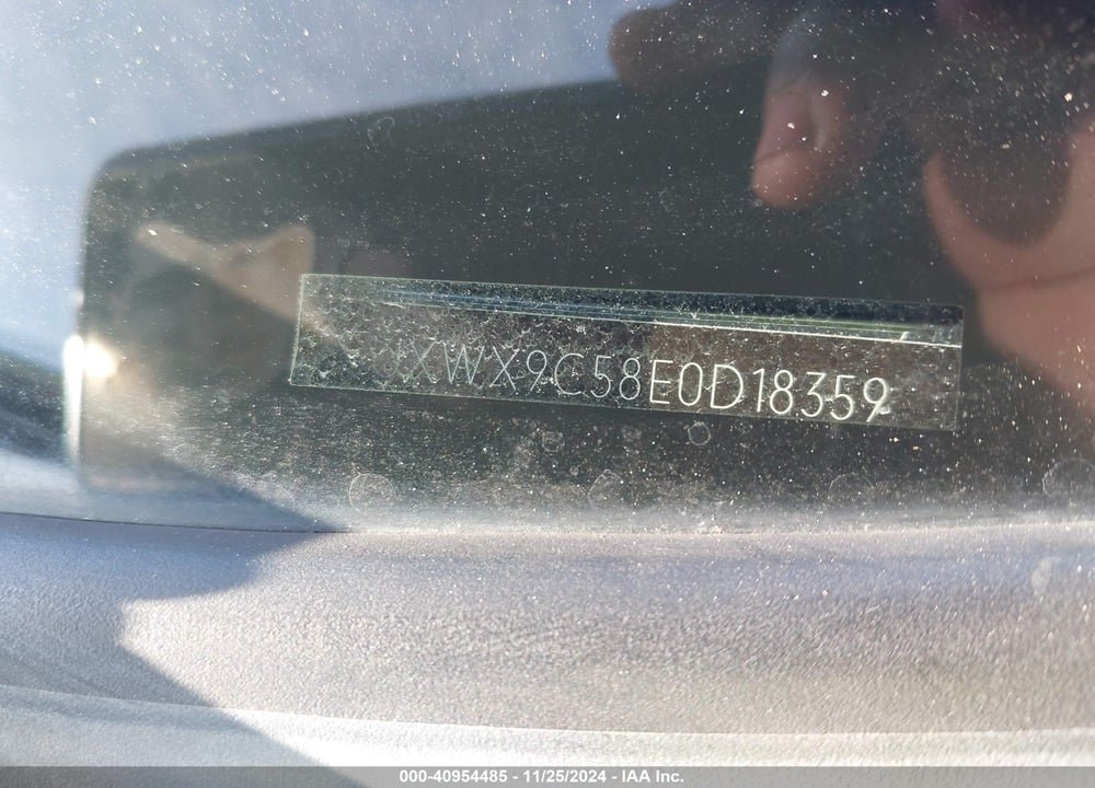 2014 BMW X3 XDRIVE28I VIN: 5UXWX9C58E0D18359