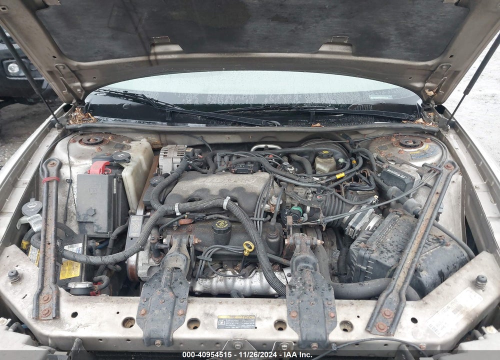 2002 BUICK CENTURY CUSTOM VIN: 2G4WS52J321186160