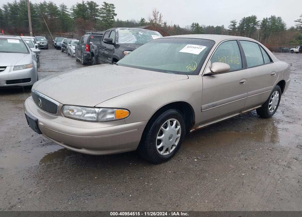 2002 BUICK CENTURY CUSTOM VIN: 2G4WS52J321186160