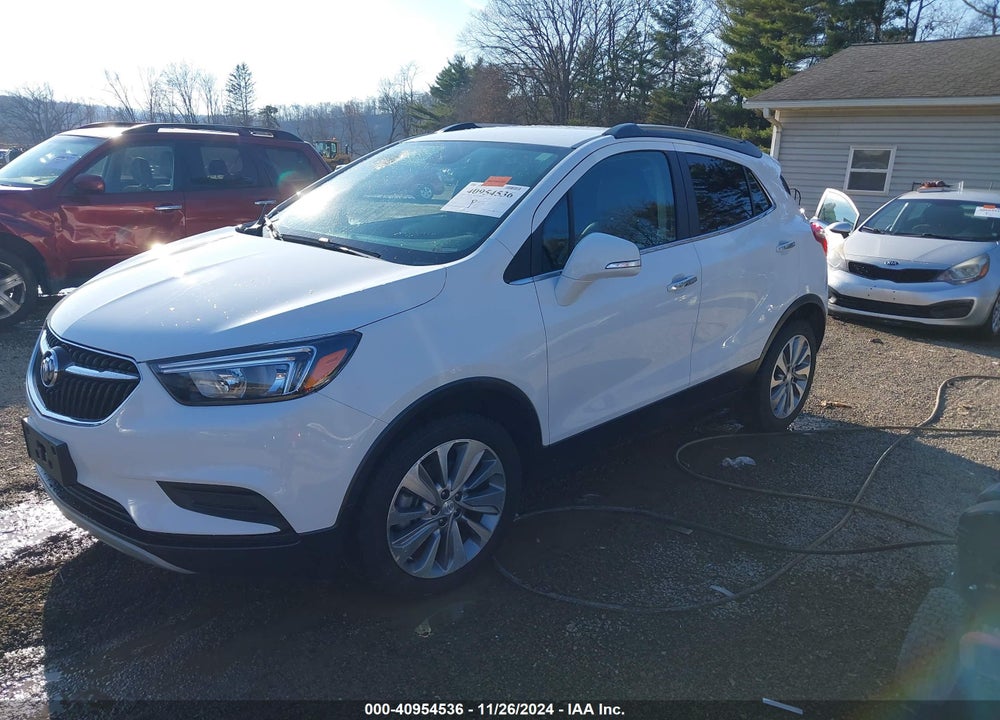 2018 BUICK ENCORE PREFERRED VIN: KL4CJASB0JB619700