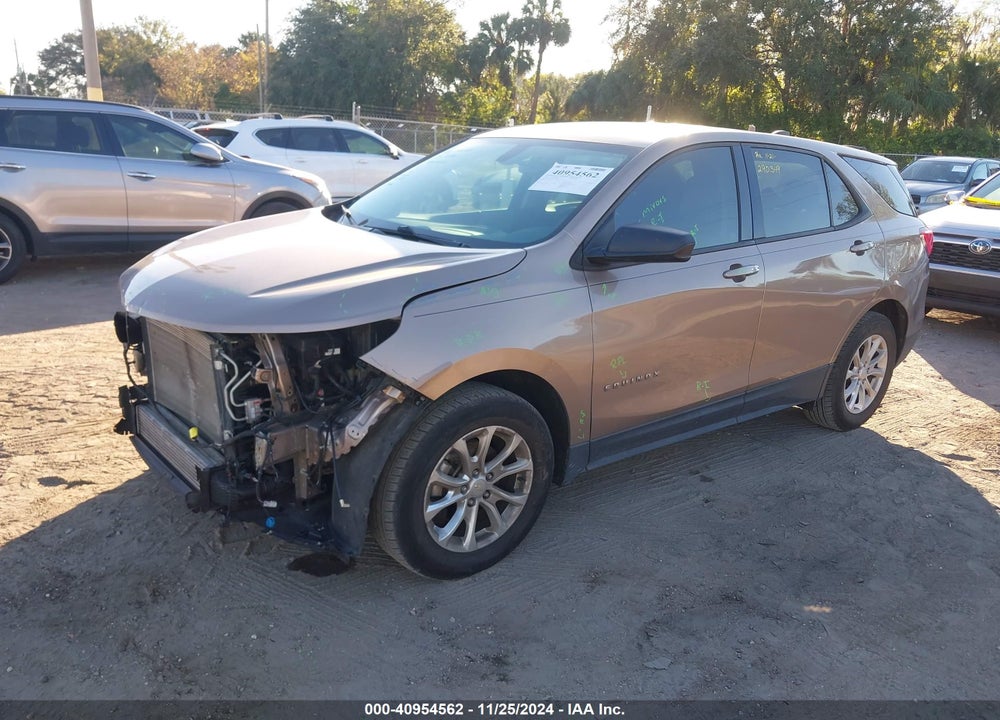 2018 CHEVROLET EQUINOX LS VIN: 2GNAXHEV4J6164208