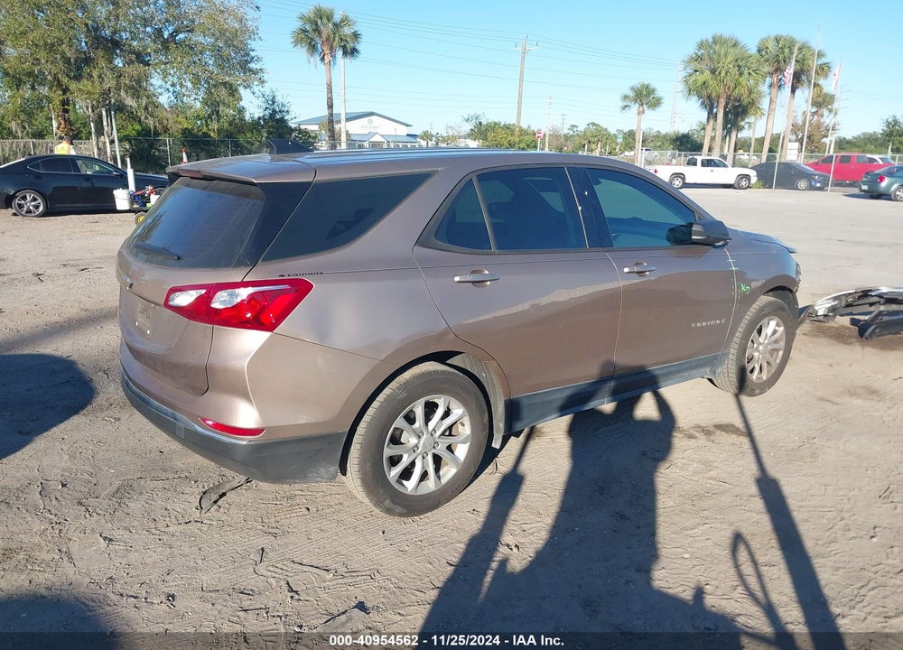 2018 CHEVROLET EQUINOX LS VIN: 2GNAXHEV4J6164208