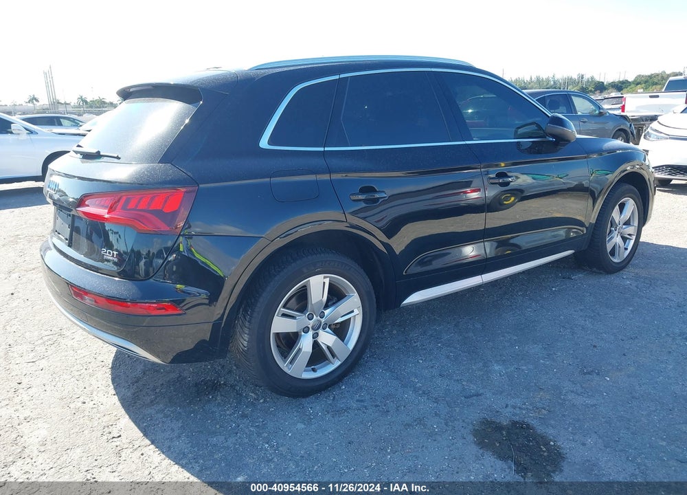 2018 AUDI Q5 2.0T PREMIUM/2.0T TECH PREMIUM VIN: WA1BNAFY0J2015336