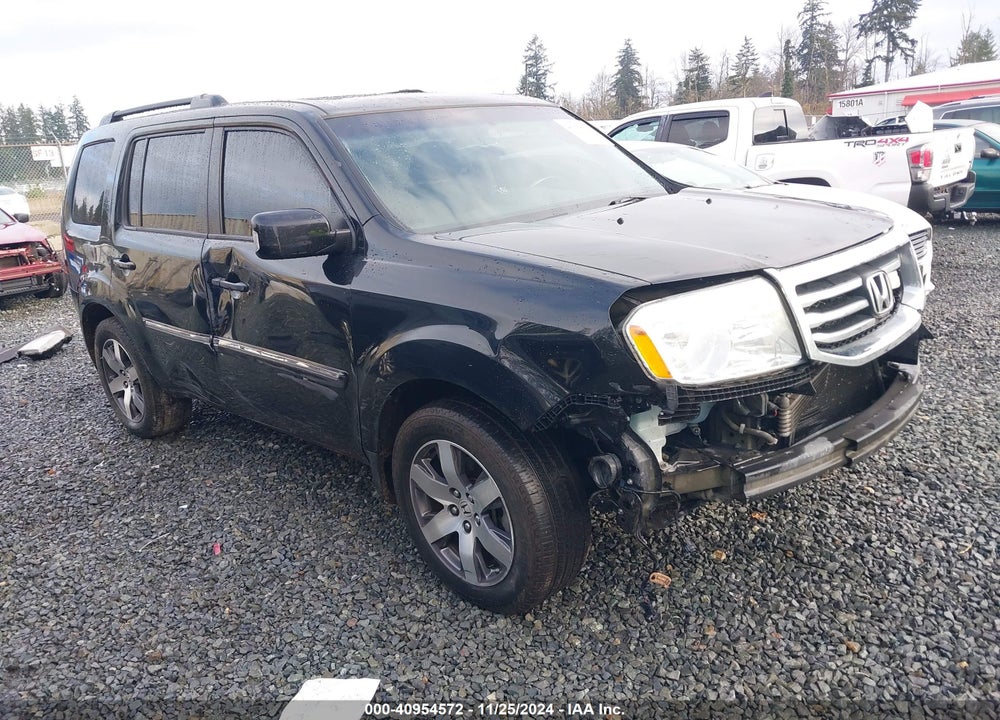 2012 HONDA PILOT TOURING VIN: 5FNYF4H94CB065631
