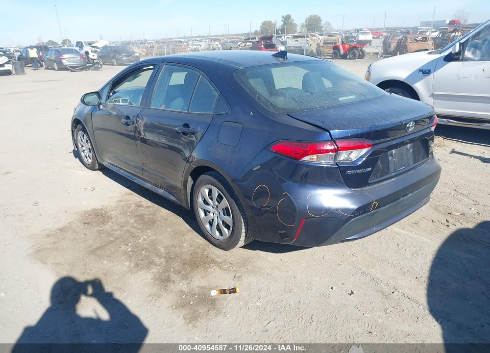 2022 TOYOTA COROLLA LE VIN: 5YFEPMAE3NP371783