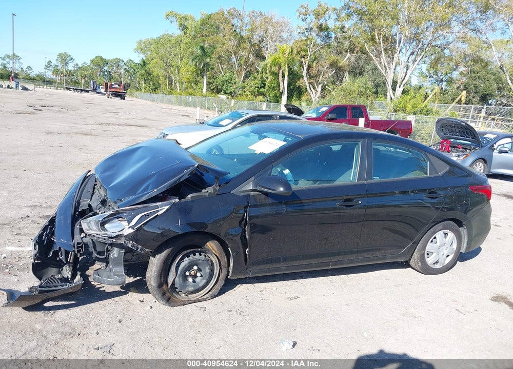 2022 HYUNDAI ACCENT SE VIN: 3KPC24A60NE186378