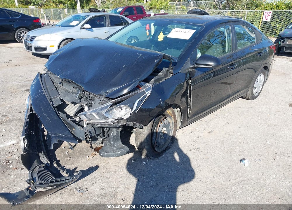 2022 HYUNDAI ACCENT SE VIN: 3KPC24A60NE186378