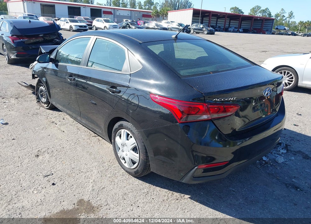 2022 HYUNDAI ACCENT SE VIN: 3KPC24A60NE186378