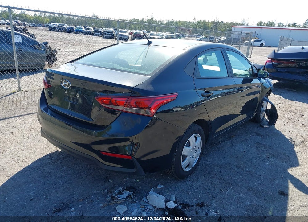 2022 HYUNDAI ACCENT SE VIN: 3KPC24A60NE186378
