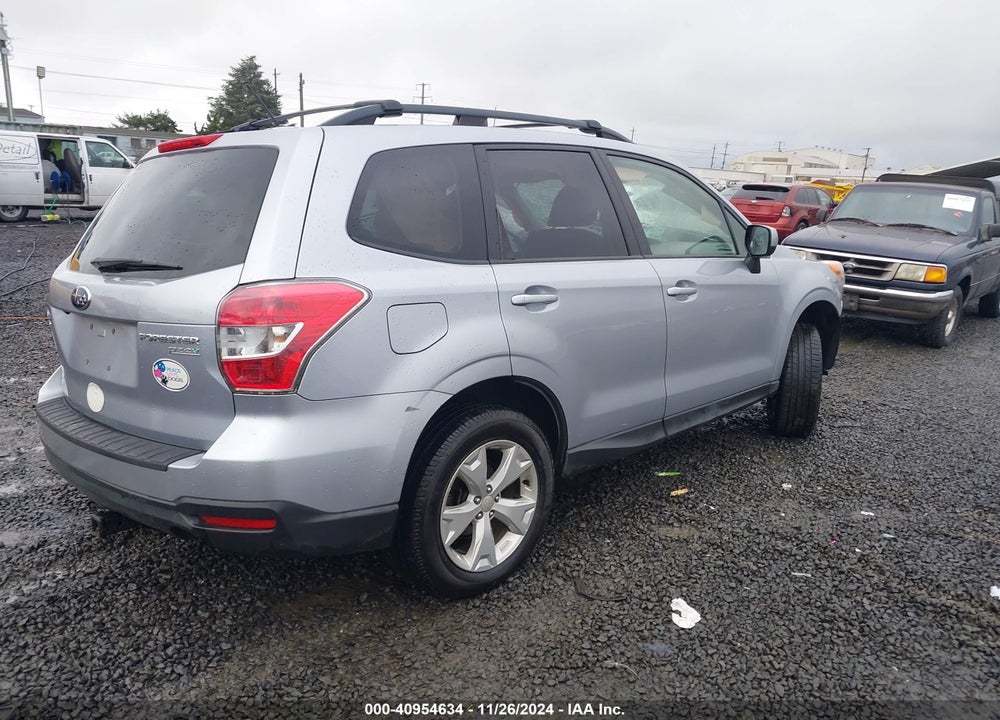 2015 SUBARU FORESTER 2.5I PREMIUM VIN: JF2SJADC8FH838241