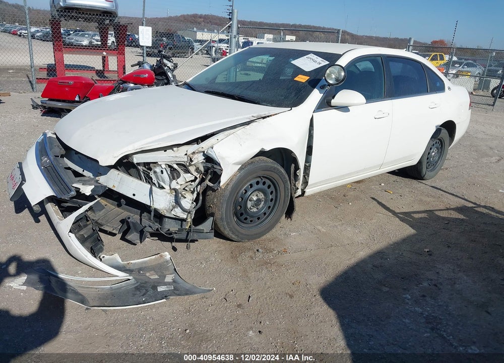 2008 CHEVROLET IMPALA POLICE VIN: 2G1WS553881339926