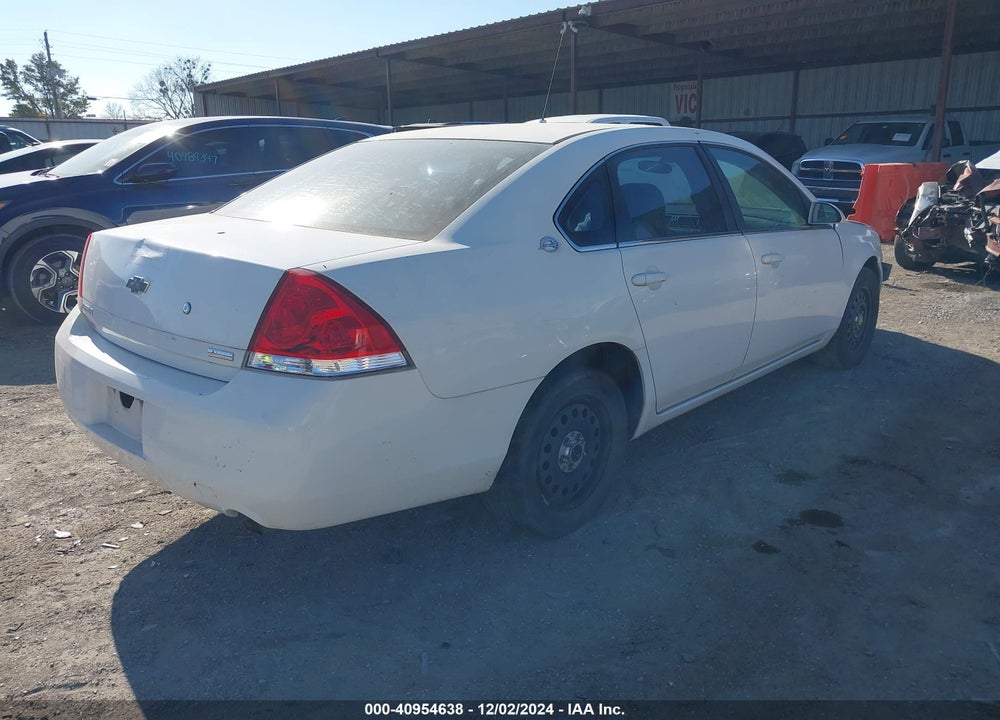 2008 CHEVROLET IMPALA POLICE VIN: 2G1WS553881339926