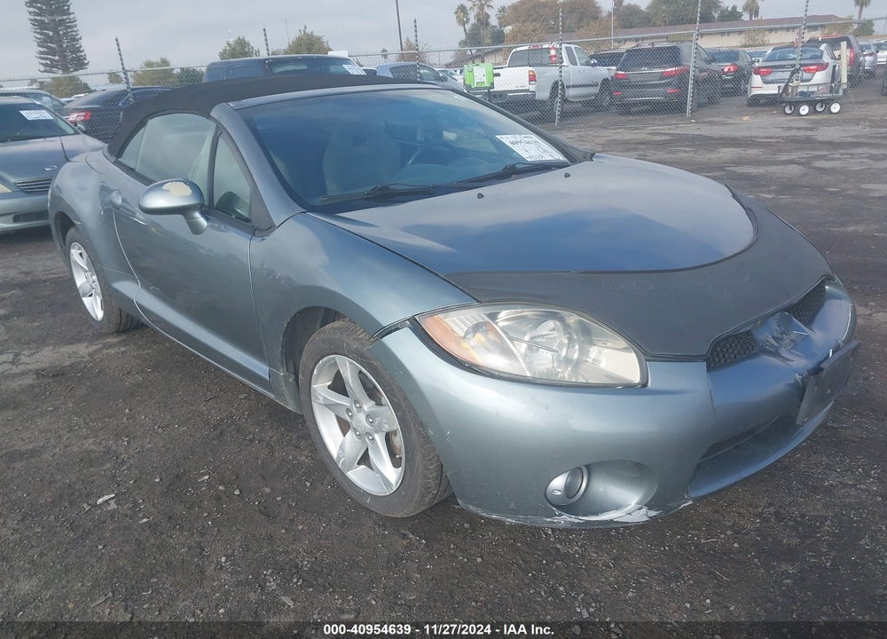 2007 MITSUBISHI ECLIPSE SPYDER GS VIN: 4A3AL25F07E032364