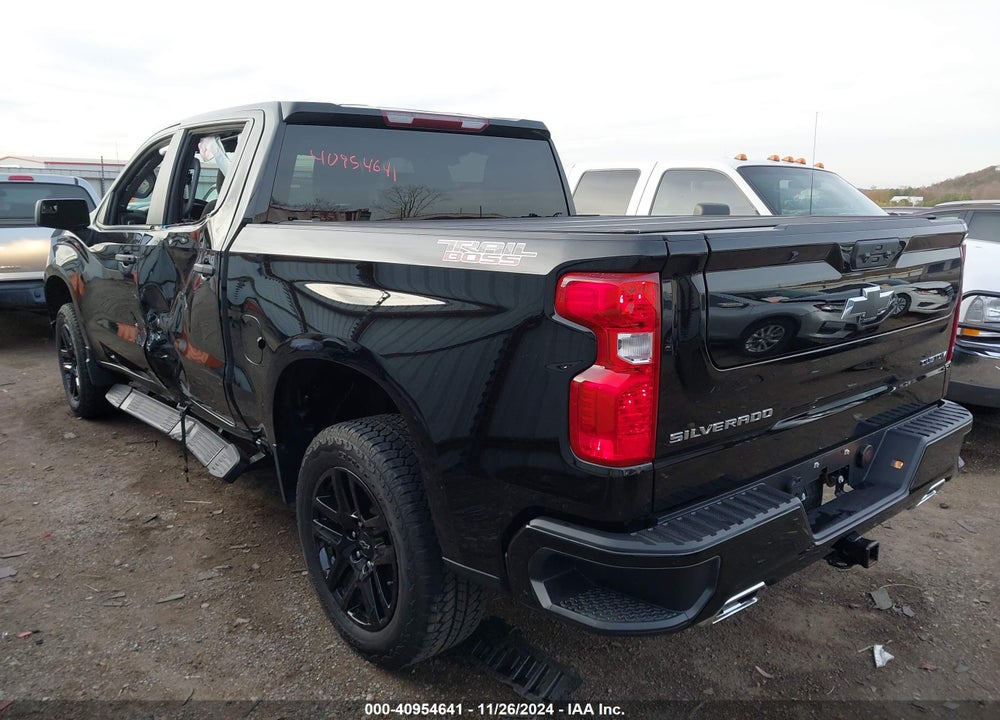 2023 CHEVROLET SILVERADO 1500 4WD SHORT BED CUSTOM TRAIL BOSS VIN: 3GCUDCED5PG325266