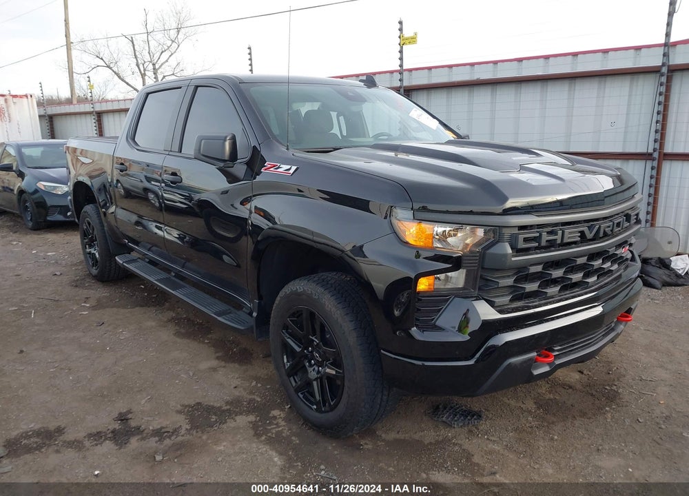 2023 CHEVROLET SILVERADO 1500 4WD SHORT BED CUSTOM TRAIL BOSS VIN: 3GCUDCED5PG325266