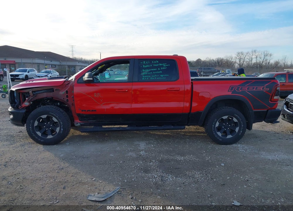 2020 RAM 1500 REBEL 4X4 5'7 BOX VIN: 1C6SRFLT3LN131283