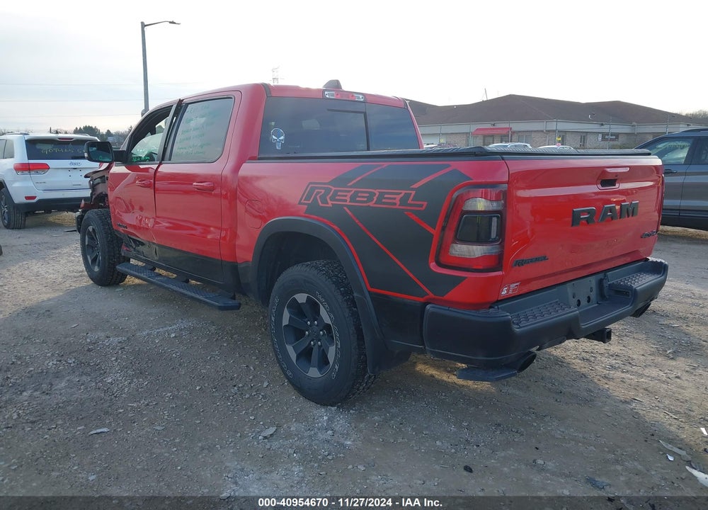 2020 RAM 1500 REBEL 4X4 5'7 BOX VIN: 1C6SRFLT3LN131283