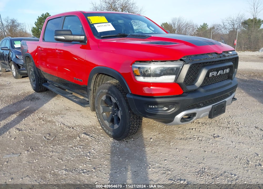 2020 RAM 1500 REBEL 4X4 5'7 BOX VIN: 1C6SRFLT3LN131283