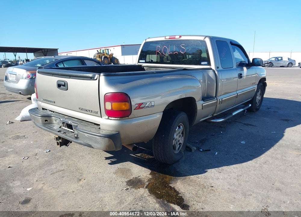 2002 CHEVROLET SILVERADO 1500 LT VIN: 2GCEK19T521244303