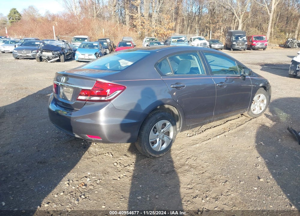 2015 HONDA CIVIC LX VIN: 19XFB2F50FE256965