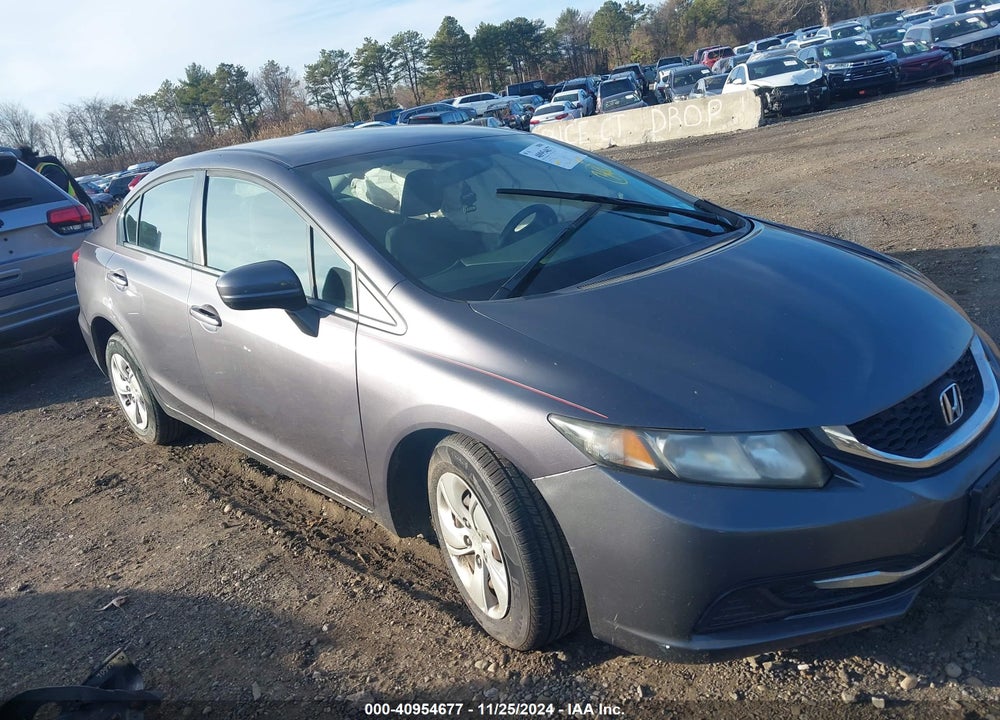 2015 HONDA CIVIC LX VIN: 19XFB2F50FE256965