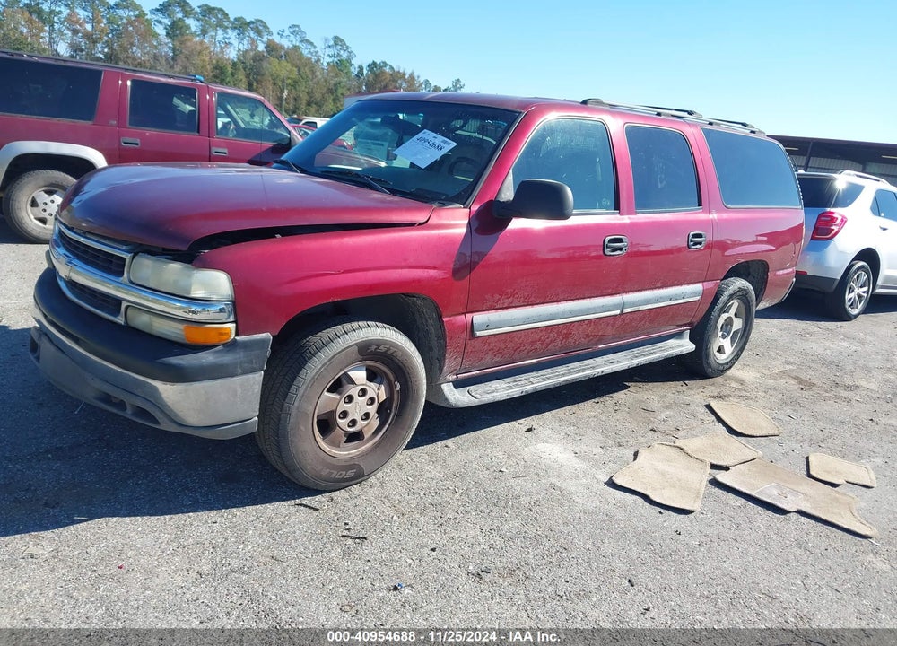 2002 CHEVROLET SUBURBAN 1500 LS VIN: 1GNEC16Z82J222248
