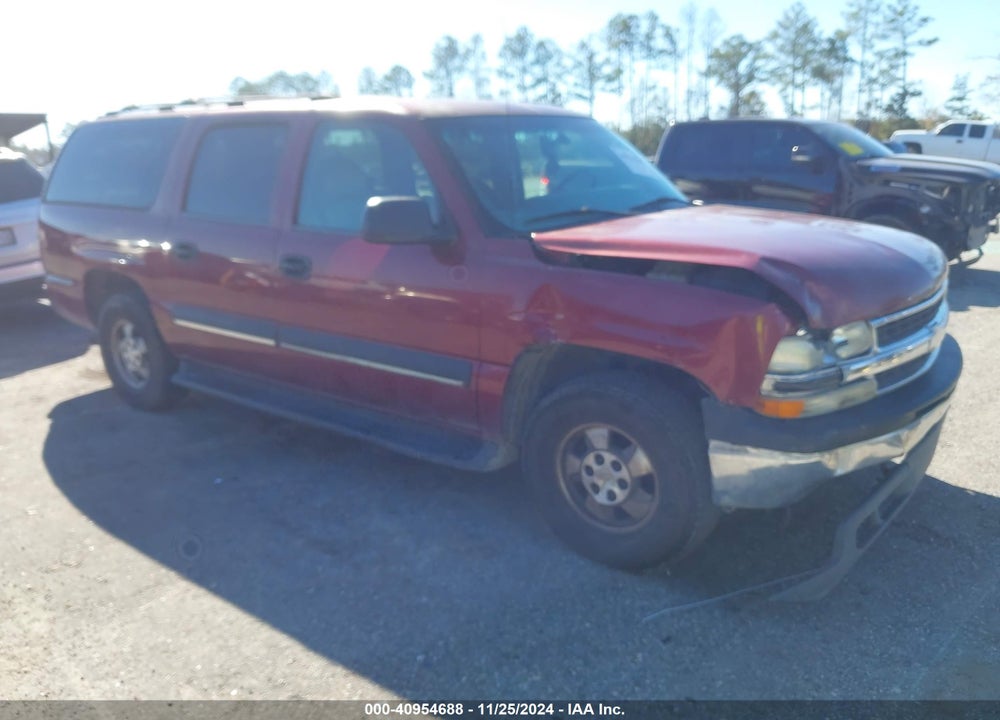 2002 CHEVROLET SUBURBAN 1500 LS VIN: 1GNEC16Z82J222248
