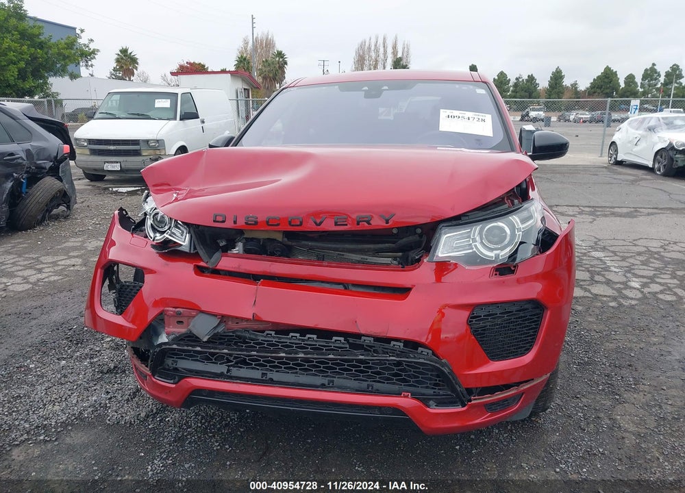 2019 LAND ROVER DISCOVERY SPORT HSE VIN: SALCR2GX4KH807247