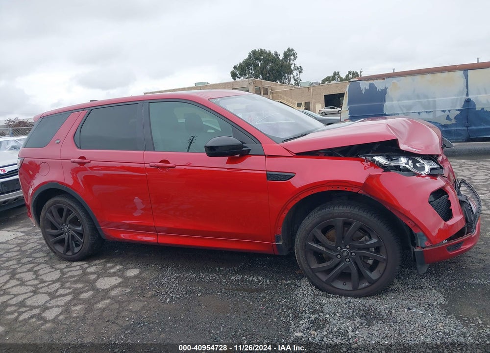2019 LAND ROVER DISCOVERY SPORT HSE VIN: SALCR2GX4KH807247