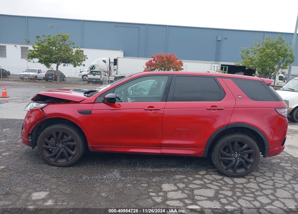 2019 LAND ROVER DISCOVERY SPORT HSE VIN: SALCR2GX4KH807247