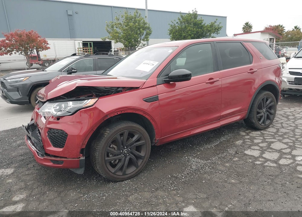 2019 LAND ROVER DISCOVERY SPORT HSE VIN: SALCR2GX4KH807247