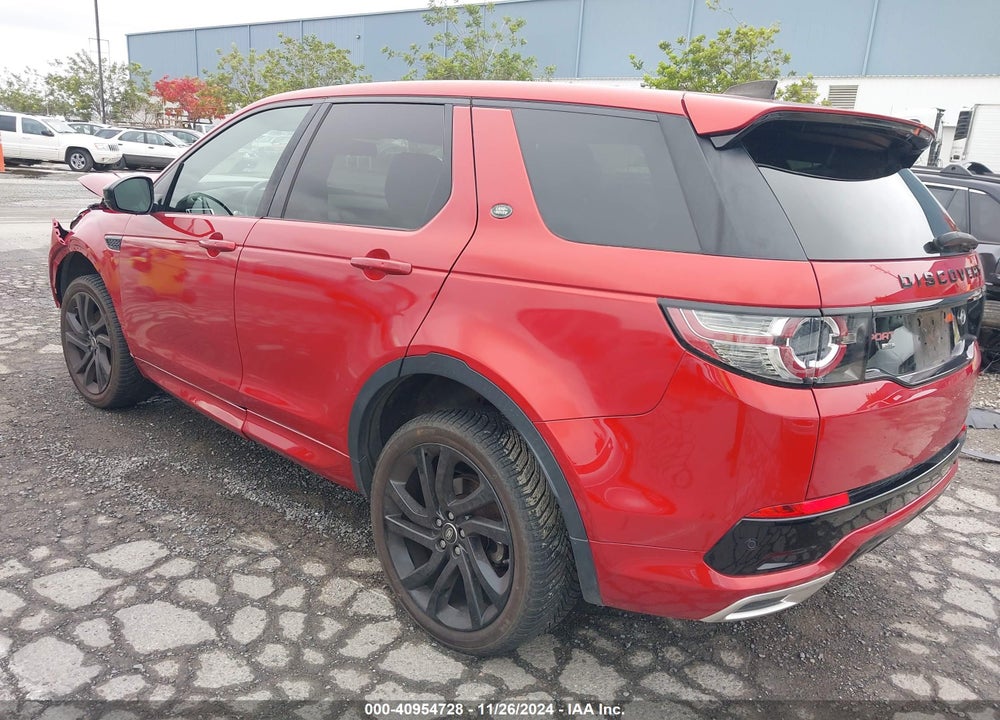 2019 LAND ROVER DISCOVERY SPORT HSE VIN: SALCR2GX4KH807247