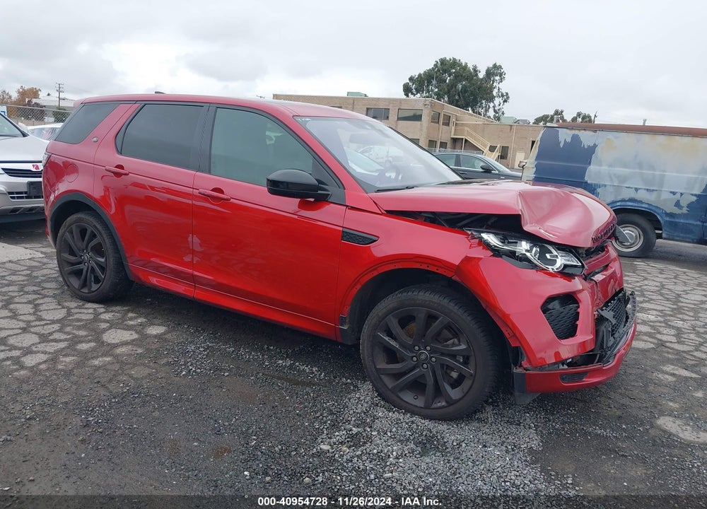 2019 LAND ROVER DISCOVERY SPORT HSE VIN: SALCR2GX4KH807247