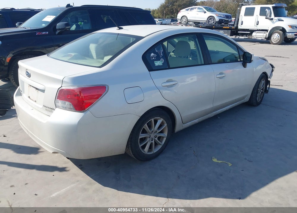 2012 SUBARU IMPREZA 2.0I PREMIUM VIN: JF1GJAC65CH027563