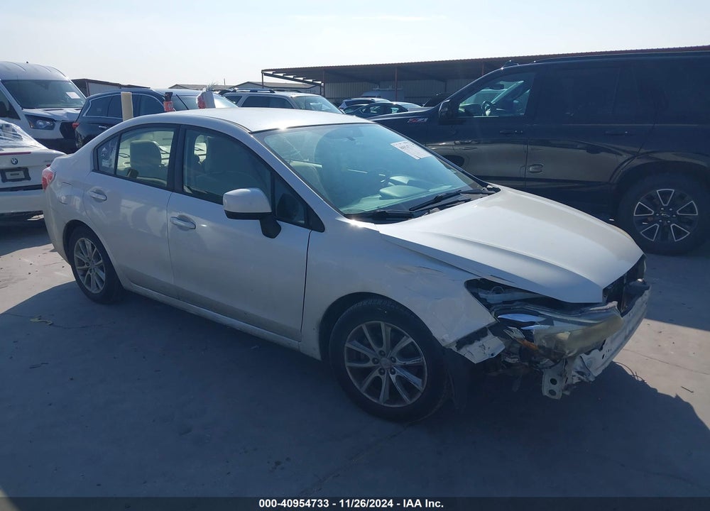2012 SUBARU IMPREZA 2.0I PREMIUM VIN: JF1GJAC65CH027563
