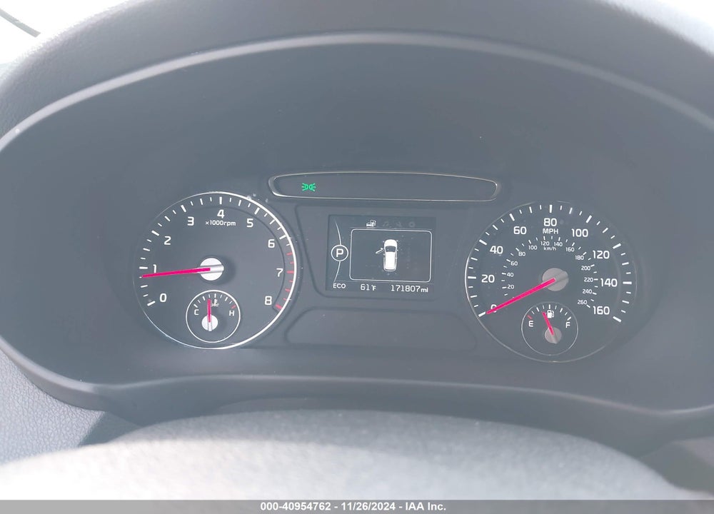 2016 KIA SORENTO 2.4L L VIN: 5XYPG4A33GG115819