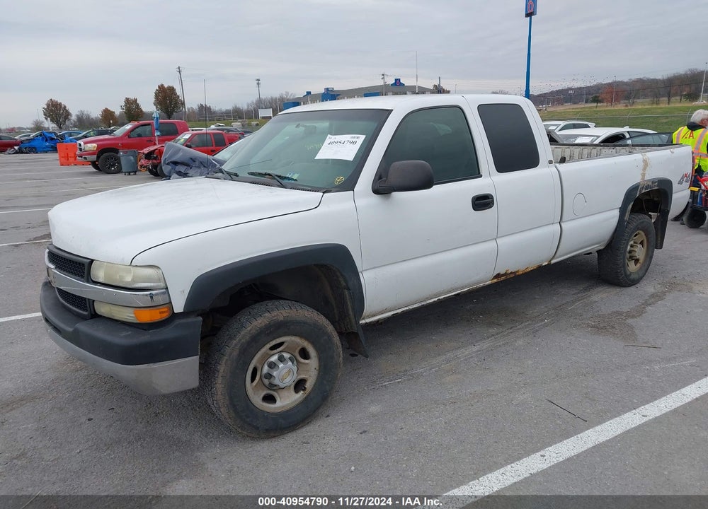 2002 CHEVROLET SILVERADO 2500HD VIN: 1GCHK29U02E162280