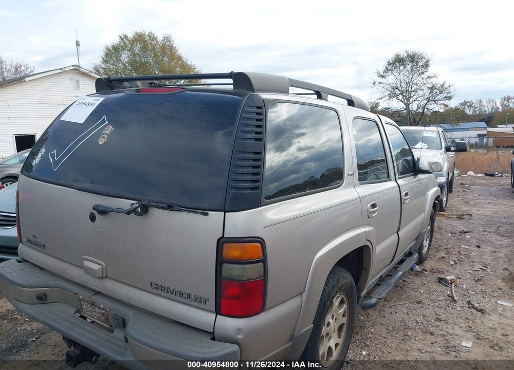 2005 CHEVROLET TAHOE Z71 VIN: 1GNEC13TX5R156727