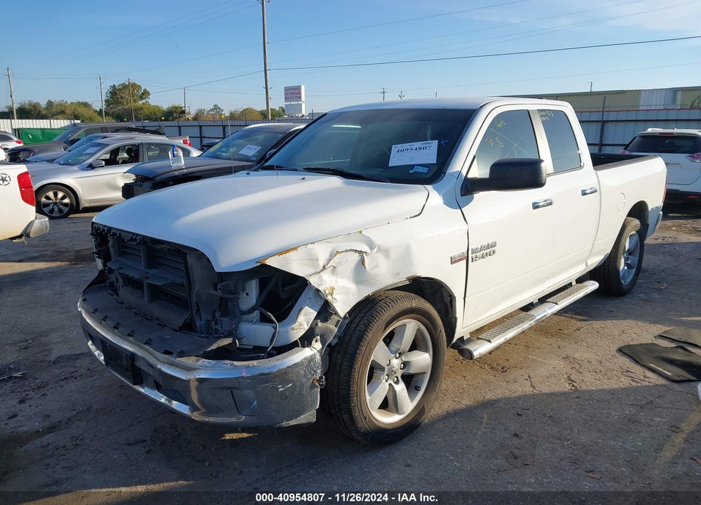2015 RAM 1500 BIG HORN VIN: 1C6RR6GT2FS638495