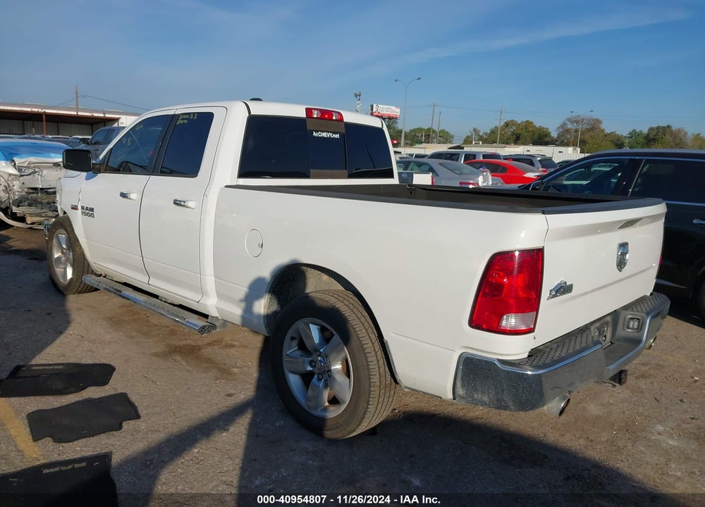 2015 RAM 1500 BIG HORN VIN: 1C6RR6GT2FS638495