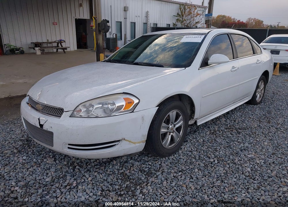 2014 CHEVROLET IMPALA LIMITED LS VIN: 2G1WA5E38E1158193