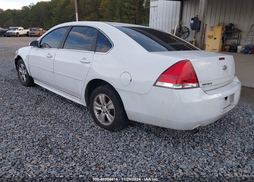 2014 CHEVROLET IMPALA LIMITED LS VIN: 2G1WA5E38E1158193