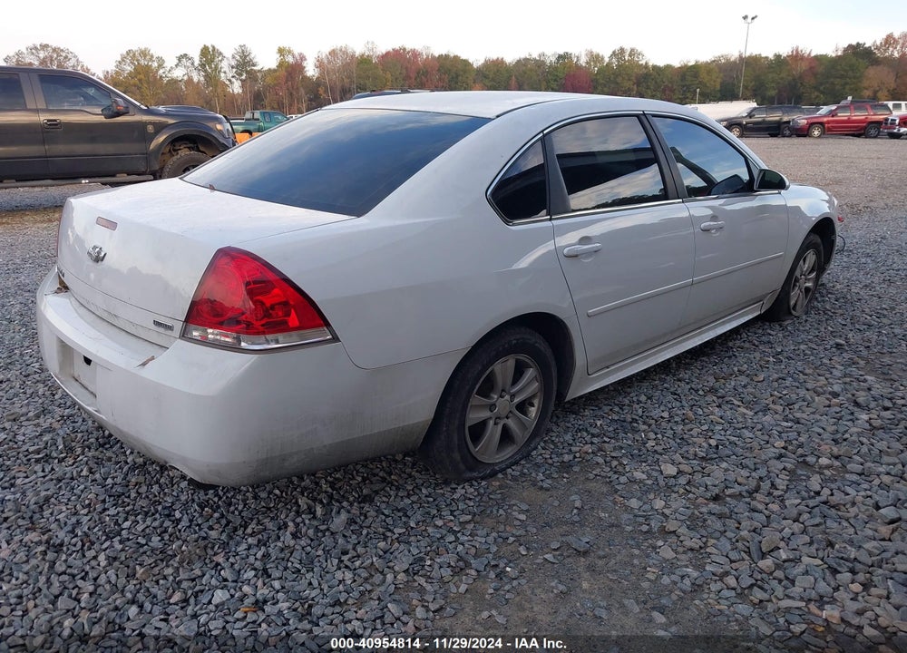 2014 CHEVROLET IMPALA LIMITED LS VIN: 2G1WA5E38E1158193