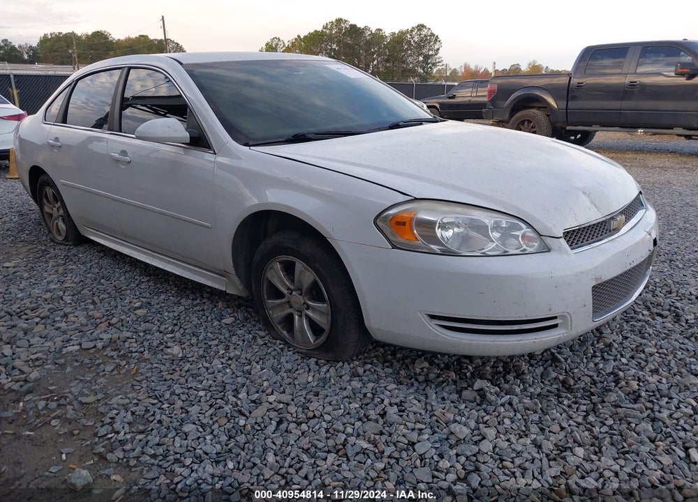 2014 CHEVROLET IMPALA LIMITED LS VIN: 2G1WA5E38E1158193