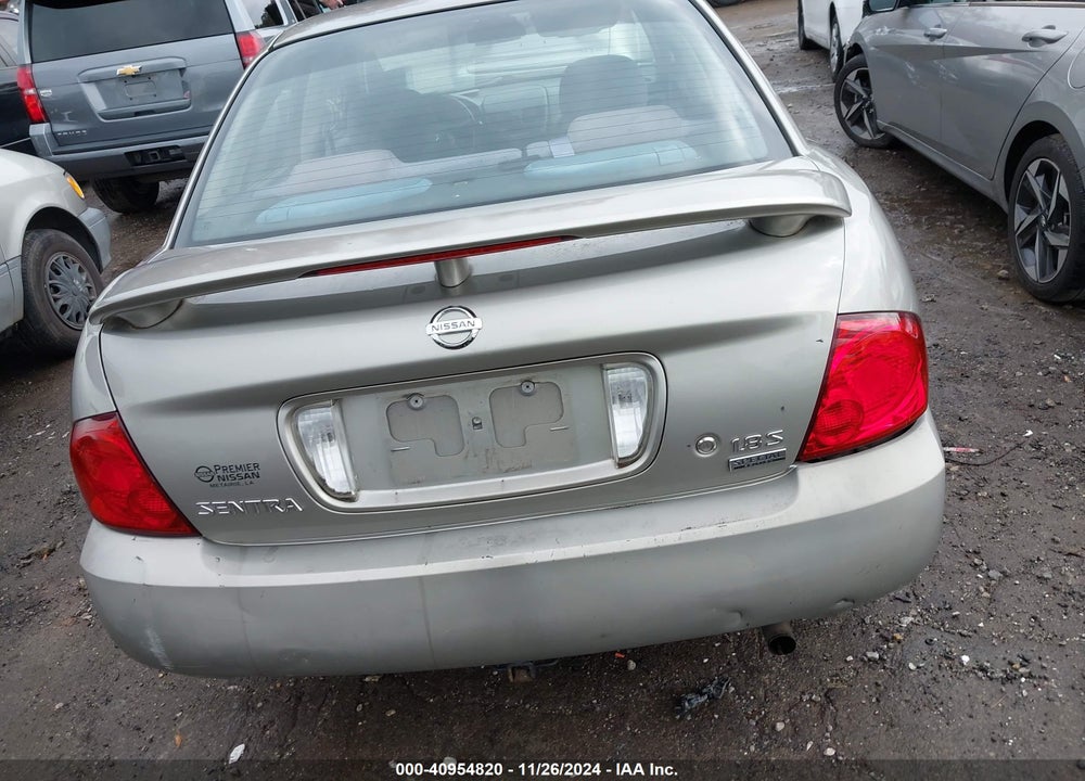 2005 NISSAN SENTRA VIN: 3N1CB51D55L533156