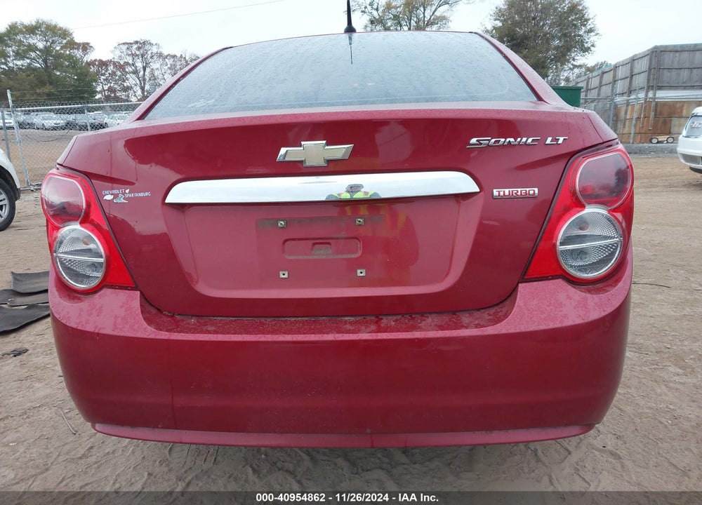 2013 CHEVROLET SONIC LT AUTO VIN: 1G1JC5SB7D4246560