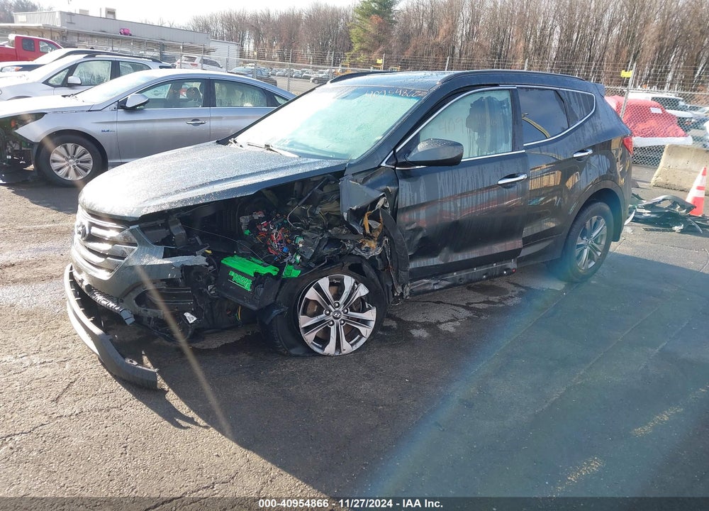 2013 HYUNDAI SANTA FE SPORT VIN: 5XYZUDLB6DG049882