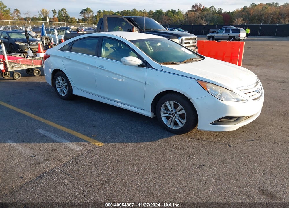 2014 HYUNDAI SONATA GLS VIN: 5NPEB4AC9EH857007