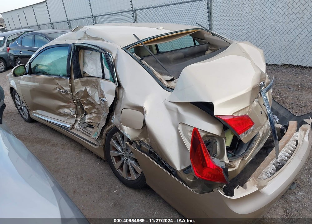 2011 TOYOTA AVALON LIMITED VIN: 4T1BK3DB3BU375193